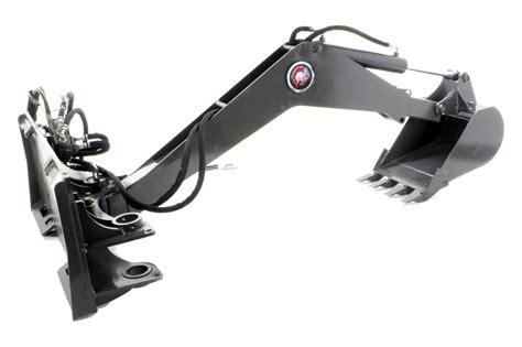 mini skid steer ez backhoe attachment swing arm|E.